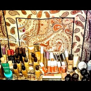 Vibrant Makeup Set with Lipsticks and Foundations